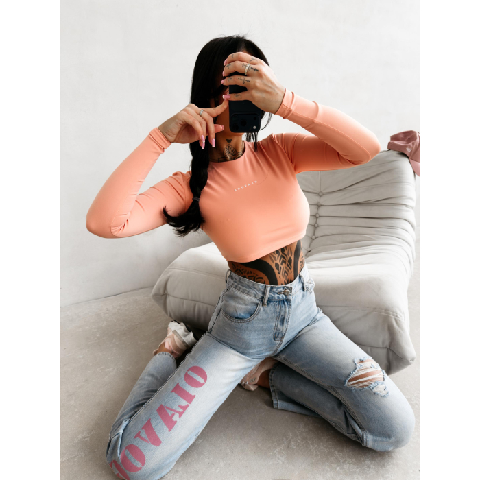 BLUZKA TOP OLAVOGA VIRA CORAL PINK