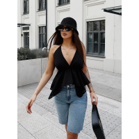 BLUZKA TOP OLAVOGA VISOLA BLACK