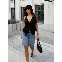 BLUZKA TOP OLAVOGA VISOLA BLACK