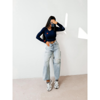 BLUZKA TOP SERCA OLAVOGA AMORIA NAVY BLUE