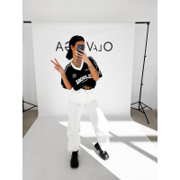 BLUZKA T-SHIRT DAMSKI OLAVOGA LONDON BLACK