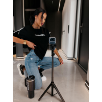 BLUZKA T-SHIRT DAMSKI OVERSIZE OLAVOGA AVELYNE BLACK