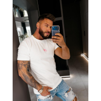 BLUZKA T-SHIRT UNISEX OVERSIZE OLAVOGA VELMAR ECRU