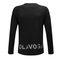 BLUZKA T-SHIRT MĘSKI LONGSLEEVE OLAVOGA MEN ZURI BLACK