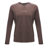 BLUZKA T-SHIRT MĘSKI LONGSLEEVE OLAVOGA MEN ZURI CAPPUCCINO