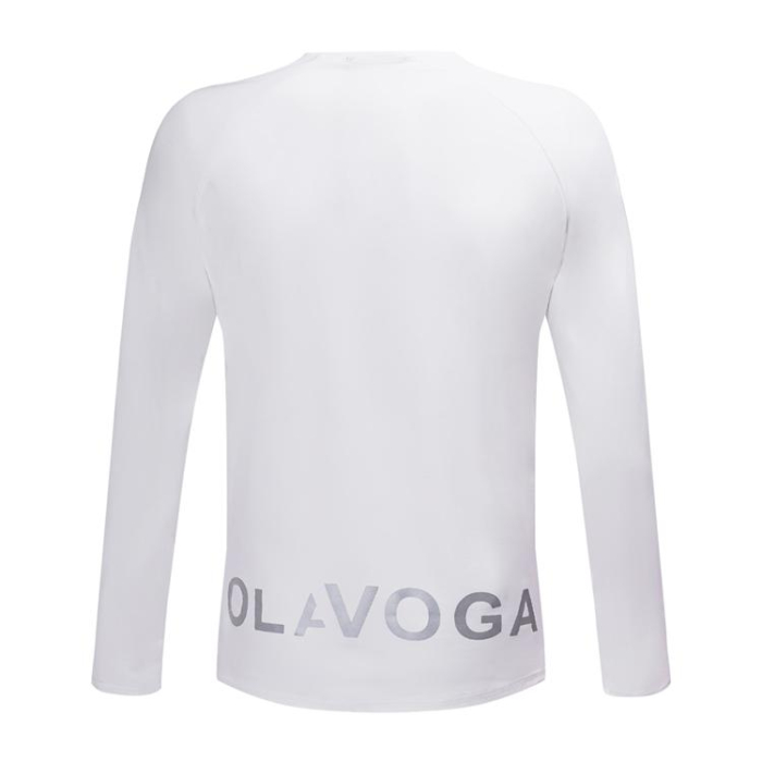 BLUZKA T-SHIRT MĘSKI LONGSLEEVE OLAVOGA MEN ZURI ECRU