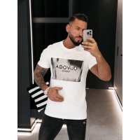 BLUZKA T-SHIRT MĘSKI OLAVOGA MEN ALMAIN ECRU