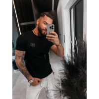 BLUZKA T-SHIRT MĘSKI OLAVOGA MEN BANXI BLACK
