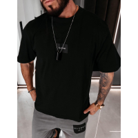 BLUZKA T-SHIRT MĘSKI OLAVOGA MEN BARSON BLACK