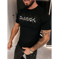 BLUZKA T-SHIRT MĘSKI OLAVOGA MEN BIX BLACK