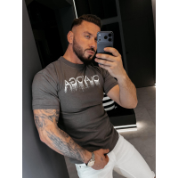 BLUZKA T-SHIRT MĘSKI OLAVOGA MEN CUON GRAFIT
