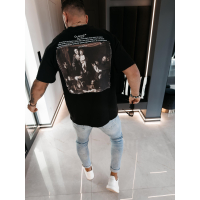 BLUZKA T-SHIRT MĘSKI OLAVOGA MEN NOVAVEON BLACK