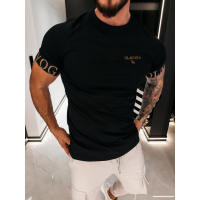 BLUZKA T-SHIRT MĘSKI OLAVOGA MEN SKYJUE BLACK