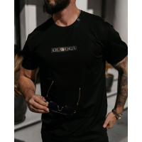 BLUZKA T-SHIRT MĘSKI OLAVOGA MEN SOBRE BLACK