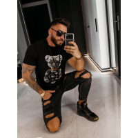 BLUZKA T-SHIRT MĘSKI OLAVOGA MEN TADY BLACK