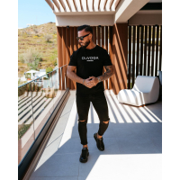 BLUZKA T-SHIRT MĘSKI OVERSIZE OLAVOGA MEN BUDSI BLACK