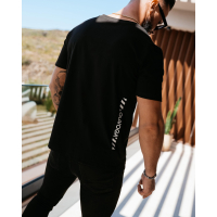 BLUZKA T-SHIRT MĘSKI OVERSIZE OLAVOGA MEN BUDSI BLACK