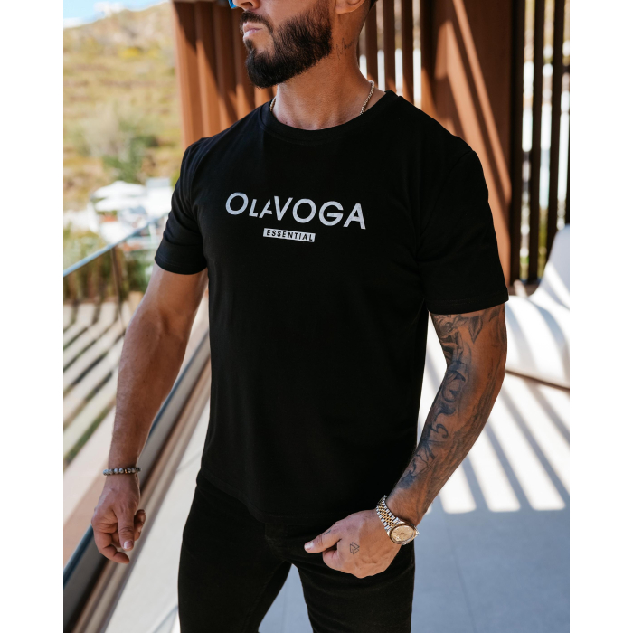 BLUZKA T-SHIRT MĘSKI OVERSIZE OLAVOGA MEN BUDSI BLACK