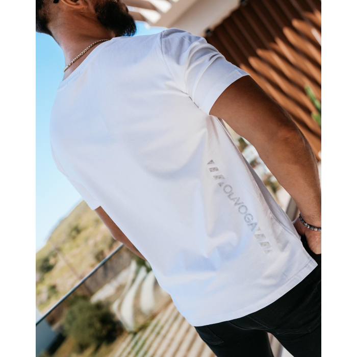 BLUZKA T-SHIRT MĘSKI OVERSIZE OLAVOGA MEN BUDSI ECRU