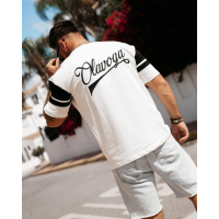 BLUZKA T-SHIRT MĘSKI OVERSIZE OLAVOGA MEN VALDORIN ECRU