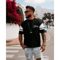 BLUZKA T-SHIRT MĘSKI OVERSIZE OLAVOGA MEN VALDORIN BLACK