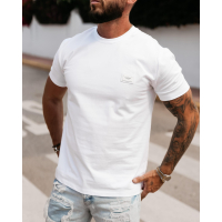 BLUZKA T-SHIRT MĘSKI OVERSIZE OLAVOGA MEN VEERS ECRU