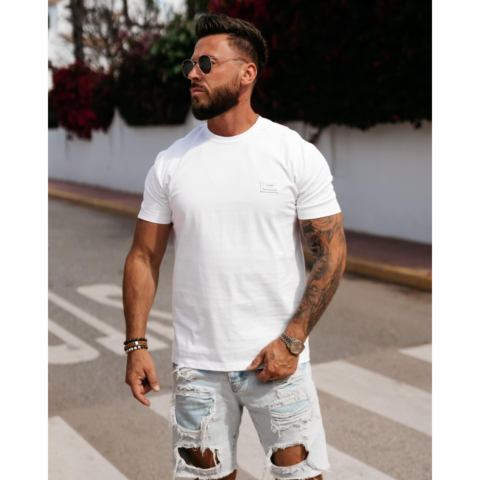 BLUZKA T-SHIRT MĘSKI OVERSIZE OLAVOGA MEN VEERS ECRU