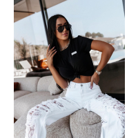 BLUZKA T-SHIRT OLAVOGA ALEXA BLACK
