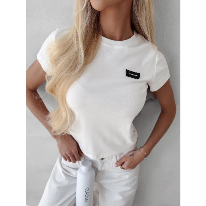 BLUZKA T-SHIRT OLAVOGA ALEXA ECRU