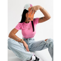 BLUZKA T-SHIRT OLAVOGA BLACK SIENA PINK