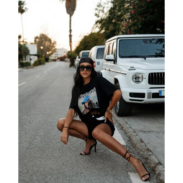BLUZKA T-SHIRT OLAVOGA FLYKIO BLACK