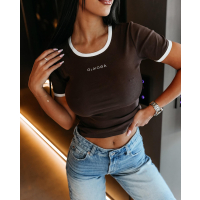 BLUZKA T-SHIRT OLAVOGA GABRIELA BROWN