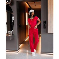 BLUZKA T-SHIRT OLAVOGA GABRIELA RED