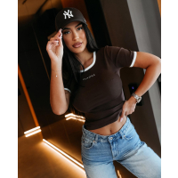 BLUZKA T-SHIRT OLAVOGA GABRIELA BROWN