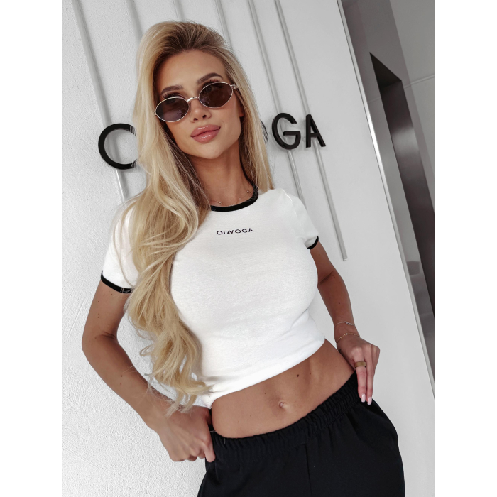 BLUZKA T-SHIRT OLAVOGA GABRIELA ECRU