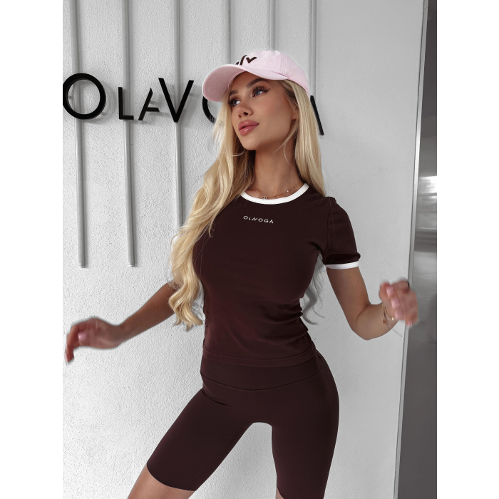 BLUZKA T-SHIRT OLAVOGA GABRIELA BROWN