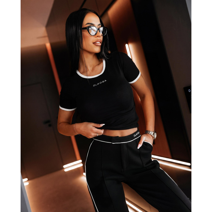 BLUZKA T-SHIRT OLAVOGA GABRIELA BLACK