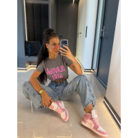 BLUZKA T-SHIRT OLAVOGA MALEDY GRAFIT