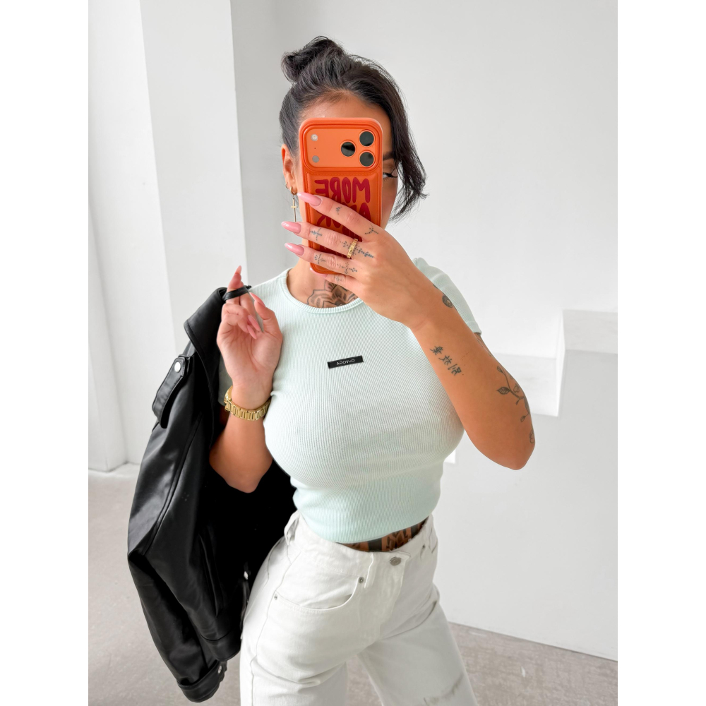 BLUZKA T-SHIRT OLAVOGA MOVENA MINT