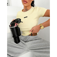BLUZKA T-SHIRT OLAVOGA MOVENA YELLOW