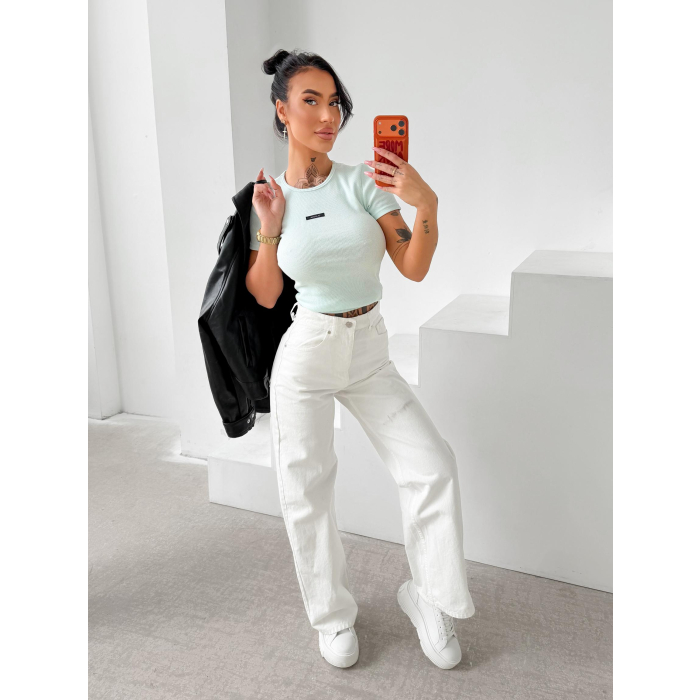 BLUZKA T-SHIRT OLAVOGA MOVENA MINT