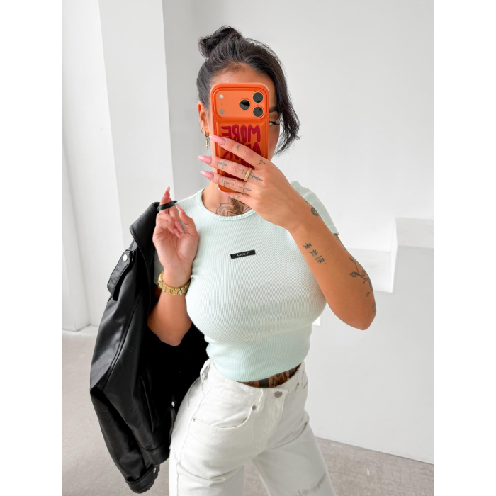 BLUZKA T-SHIRT OLAVOGA MOVENA MINT