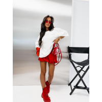 BLUZKA T-SHIRT OVERSIZE OLAVOGA ALYSSE ECRU