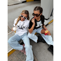 BLUZKA T-SHIRT OVERSIZE OLAVOGA BRESTO BLACK