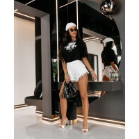 BLUZKA T-SHIRT OVERSIZE OLAVOGA BRESTO BLACK