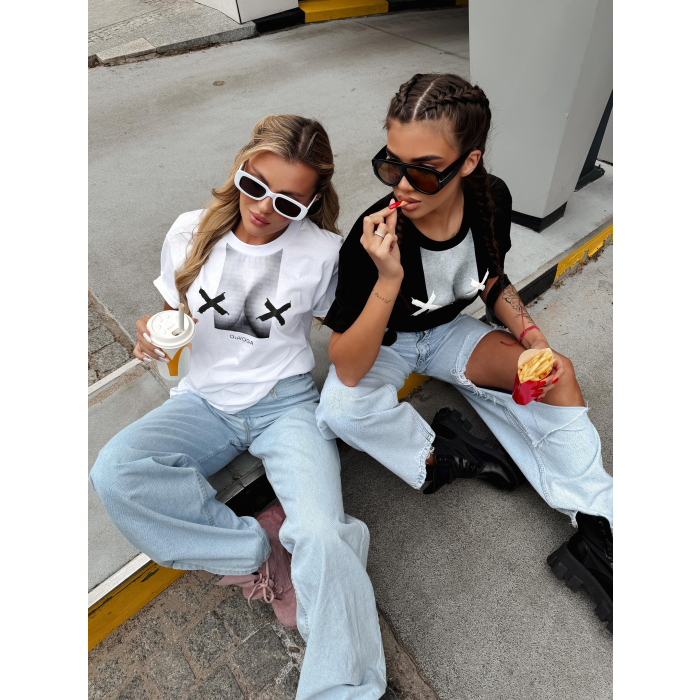 BLUZKA T-SHIRT OVERSIZE OLAVOGA BRESTO BLACK