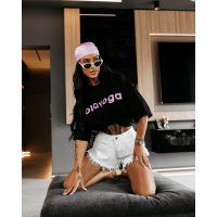 BLUZKA T-SHIRT OVERSIZE OLAVOGA COLIN BLACK