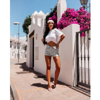 BLUZKA T-SHIRT OVERSIZE OLAVOGA OVIRA WHITE