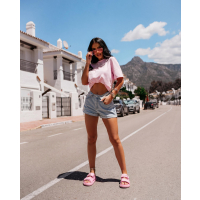 BLUZKA T-SHIRT OVERSIZE OLAVOGA OVIRA PINK