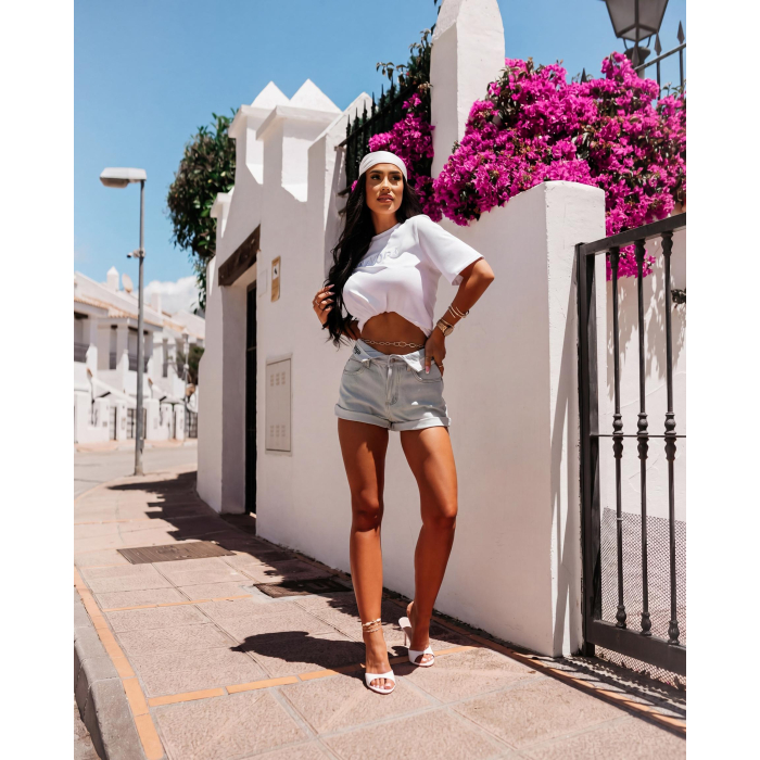 BLUZKA T-SHIRT OVERSIZE OLAVOGA OVIRA WHITE